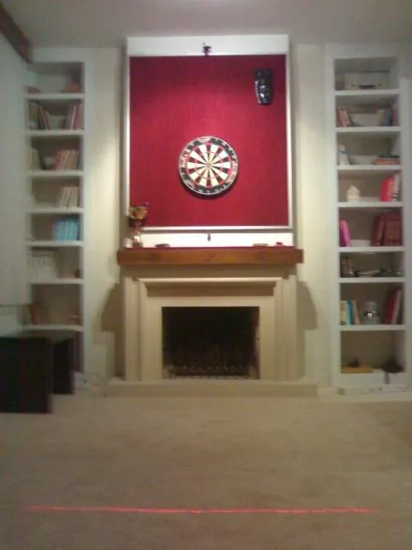 The finished view